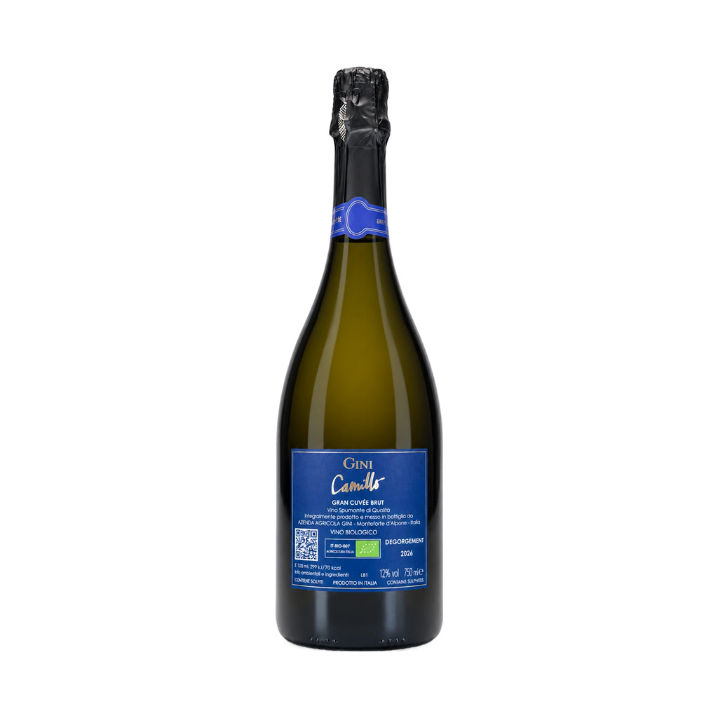 Camillo Metodo classico 2018 (retro etichetta)-Gini-Vaigustando