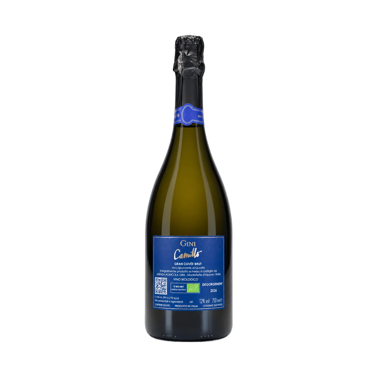 Camillo Metodo classico 2018 (retro etichetta)-Gini-Vaigustando