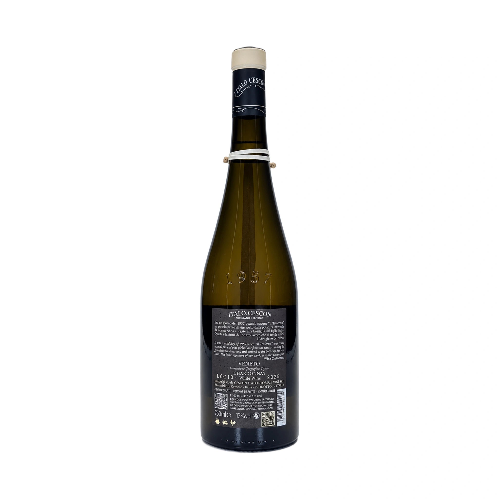 Chardonnay 2025 (retro etichetta)-Italo Cescon-Vaigustando