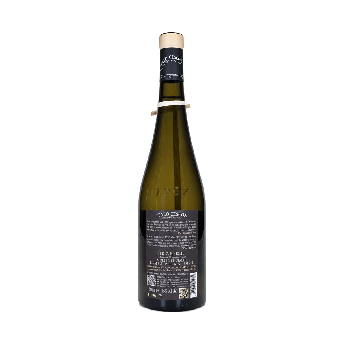 Muller Thurgau 2024 (retro etichetta)-Italo Cescon-Vaigustando 
