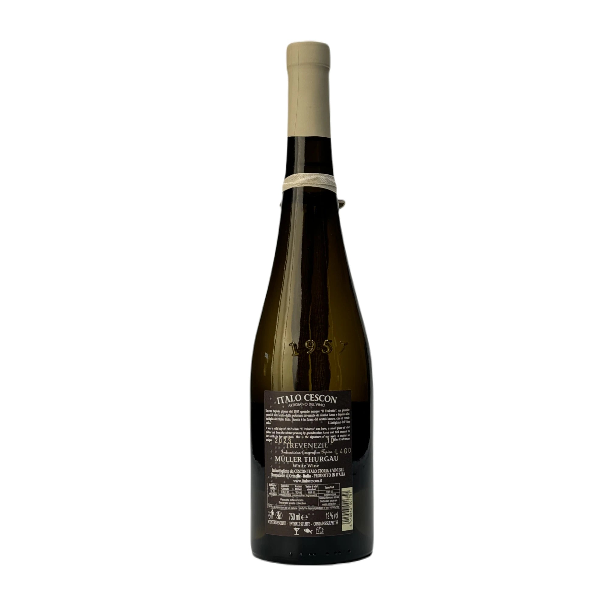 Muller Thurgau Trevenezie IGT - Italo Cescon vaigustando Muller Thurgau Trevenezie IGT - Italo Cescon vaigustando
