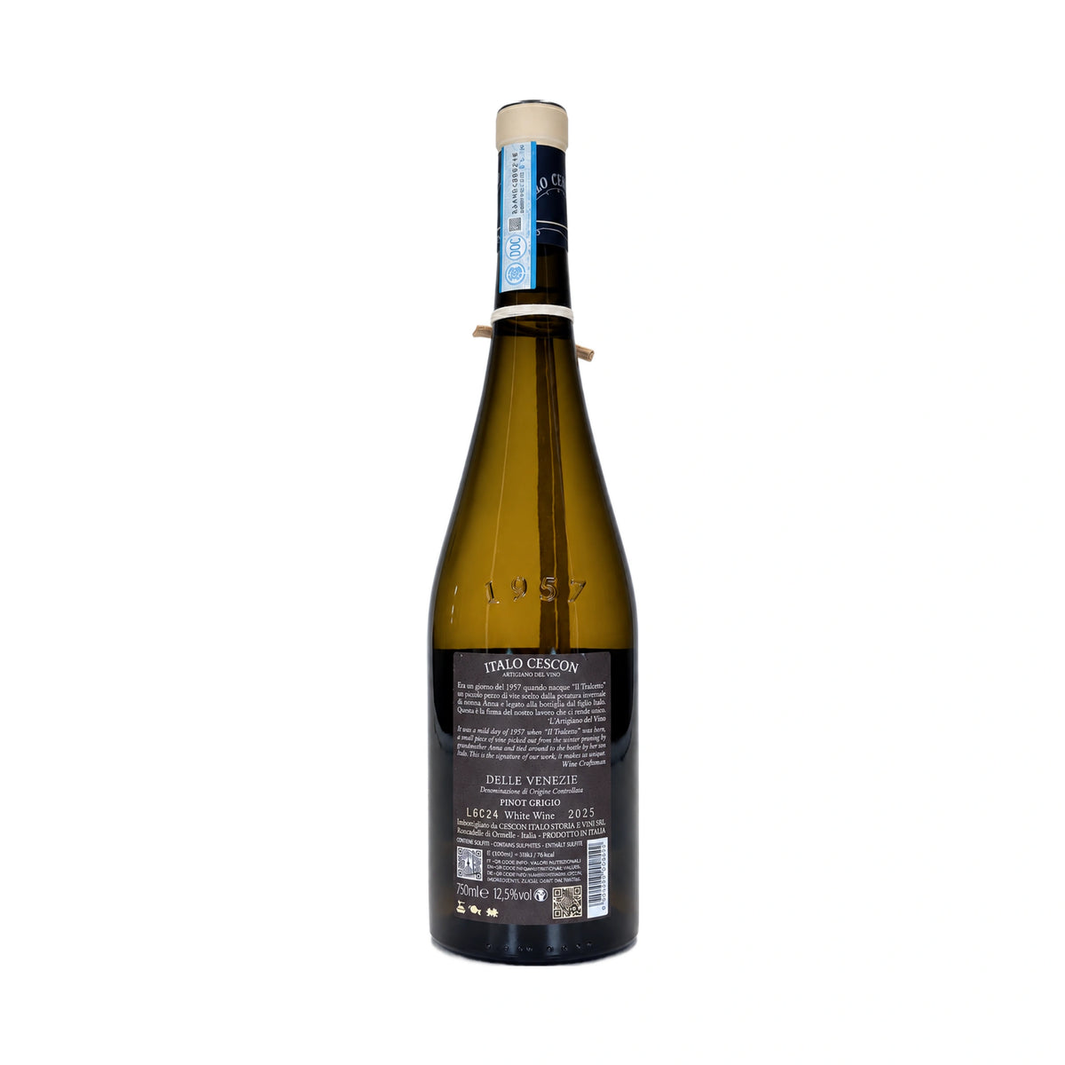 Pinot Grigio 2025 (retro etichetta)-Italo Cescon-Vaigustando
