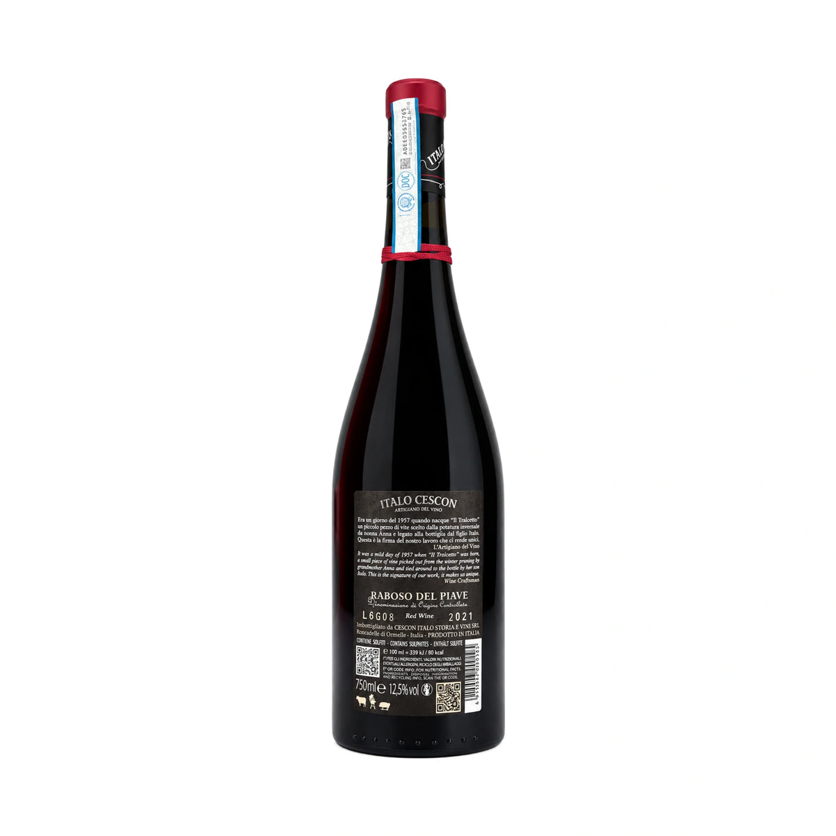 Raboso 2021 (retro etichetta)-Italo Cescon-Vaigustando