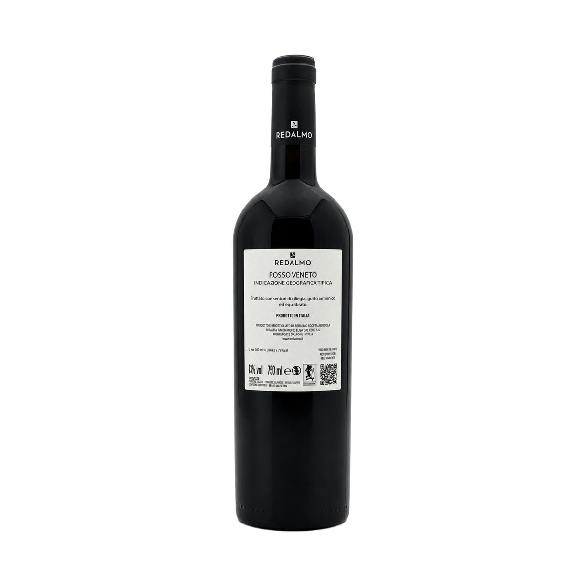 Rosso Veneto I.G.T. (retro etichetta)  -  Redalmo - Vaigustando