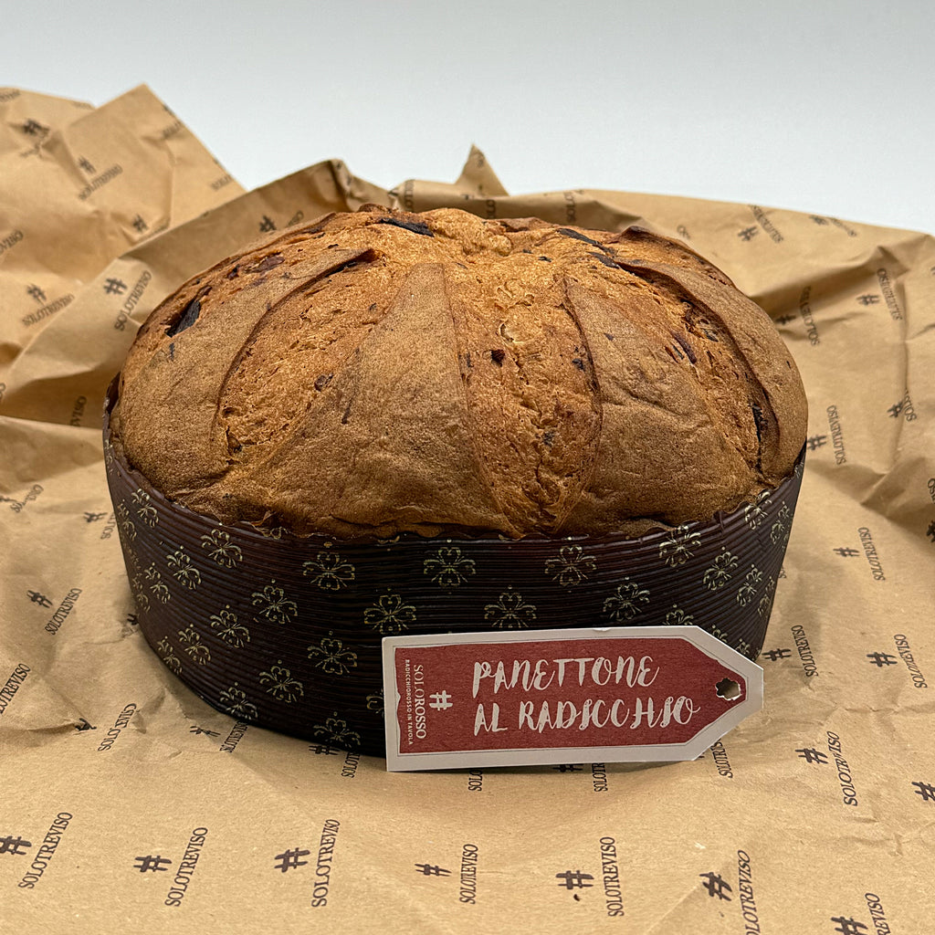 Panettone al radicchio rosso  -  SoloTreviso - vaigustando