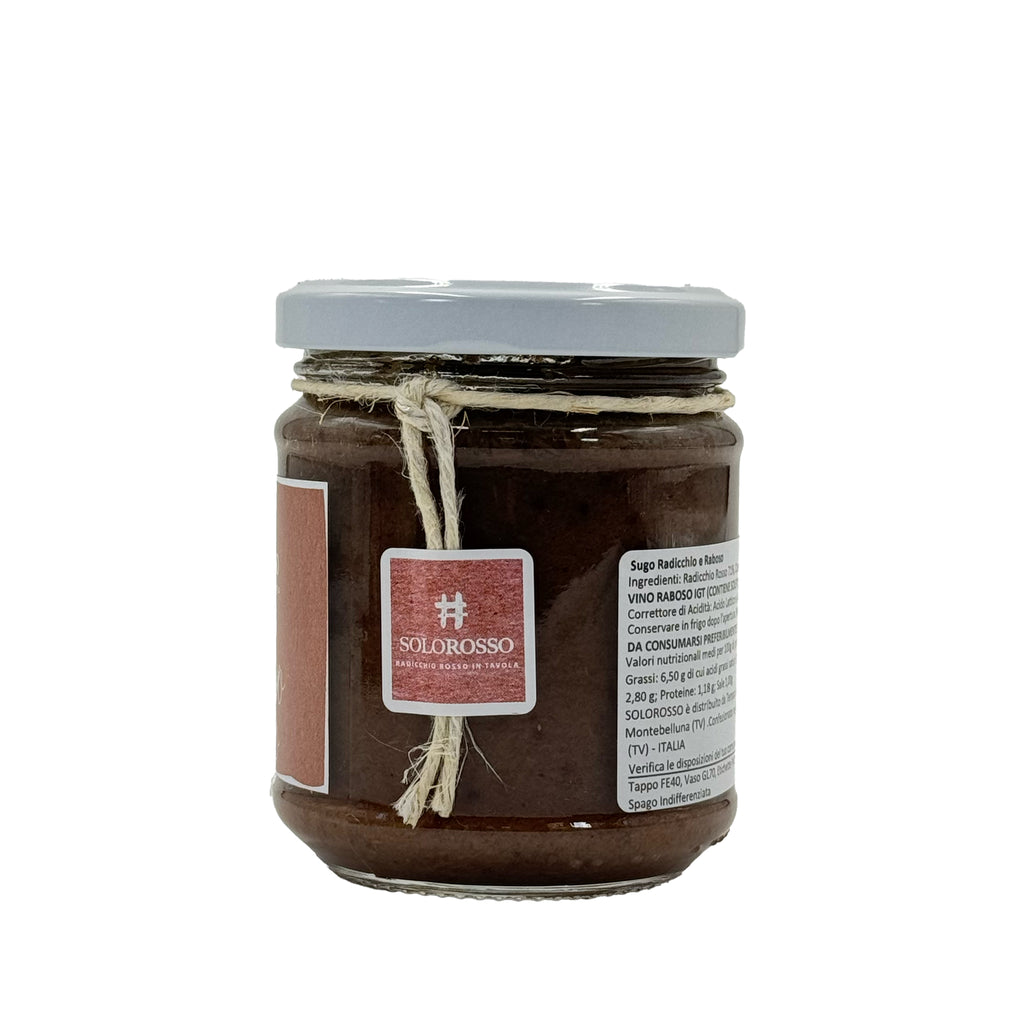 Sugo di radicchio e raboso  -  SoloTreviso - vaigustando