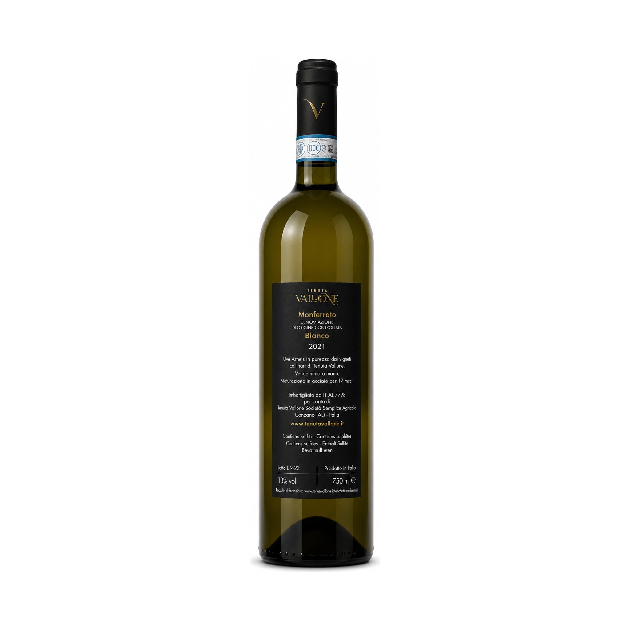 Monferrato DOC Bianco, Tanàche  -  Tenuta Vallone - vaigustando