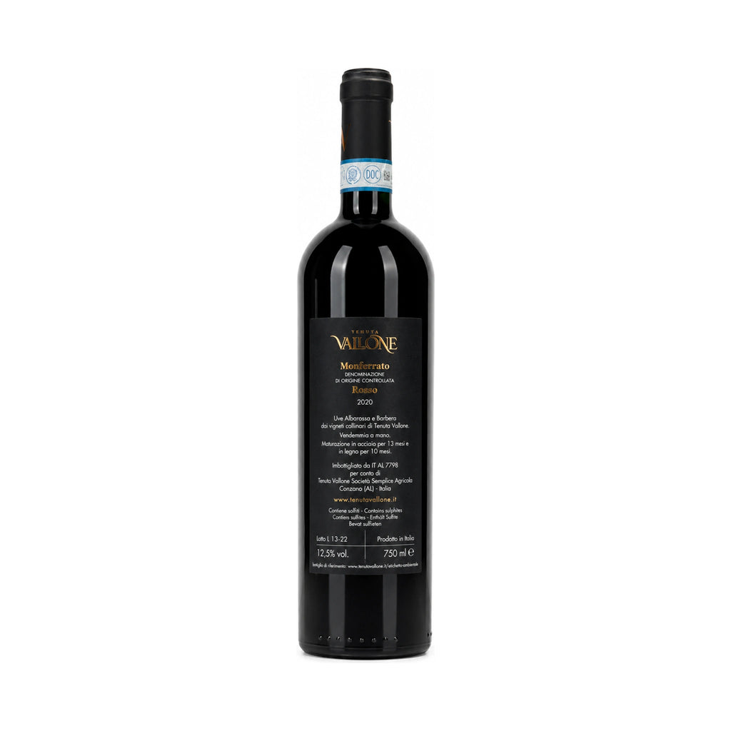 Monferrato DOC Rosso Tabàr - Selezione  -  Tenuta Vallone - vaigustando
