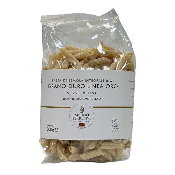 Vollkornnudeln Hartweizen Oro Line Mezze Penne 500g