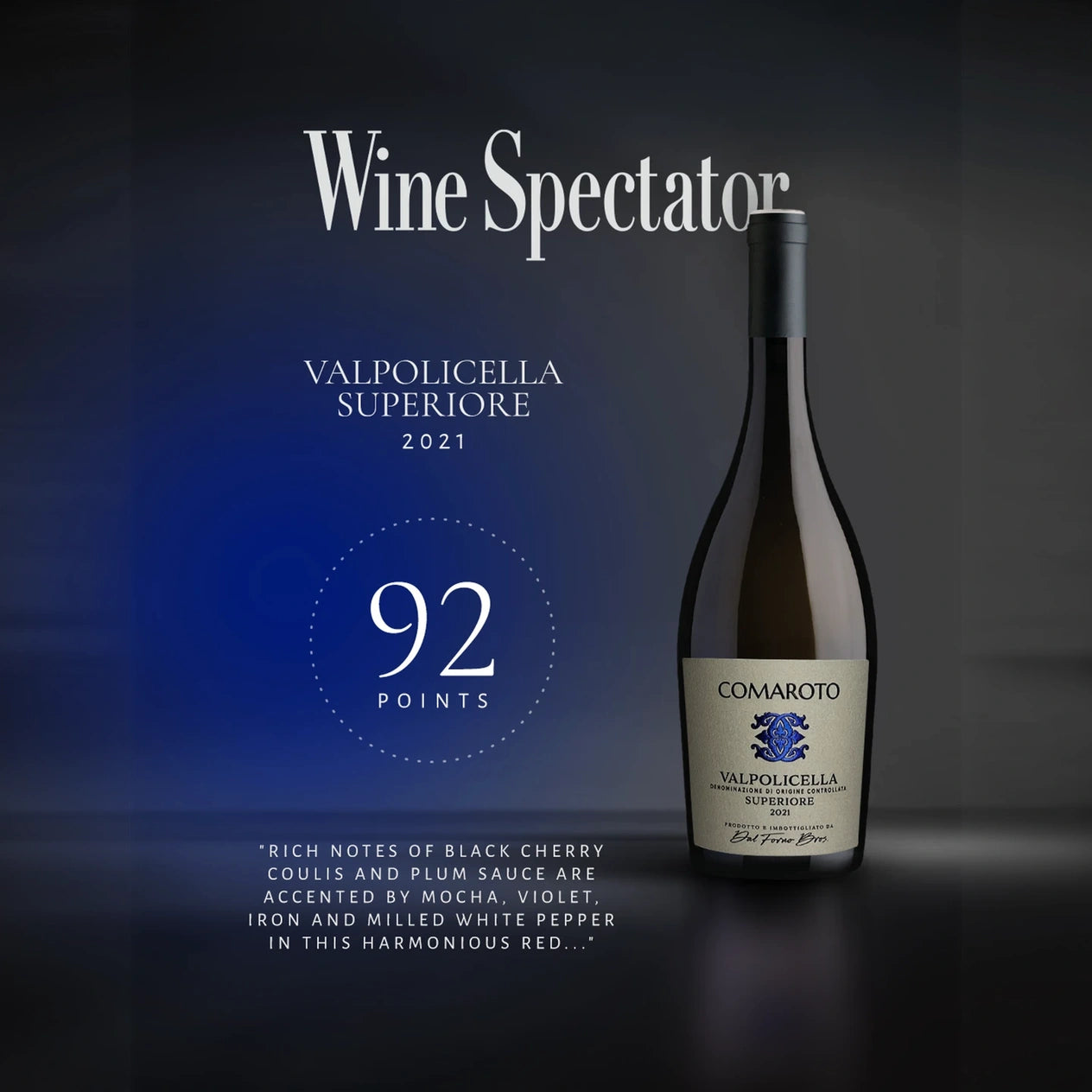 Valpolicella Superiore D.O.C.  -  Comaroto - vaigustando