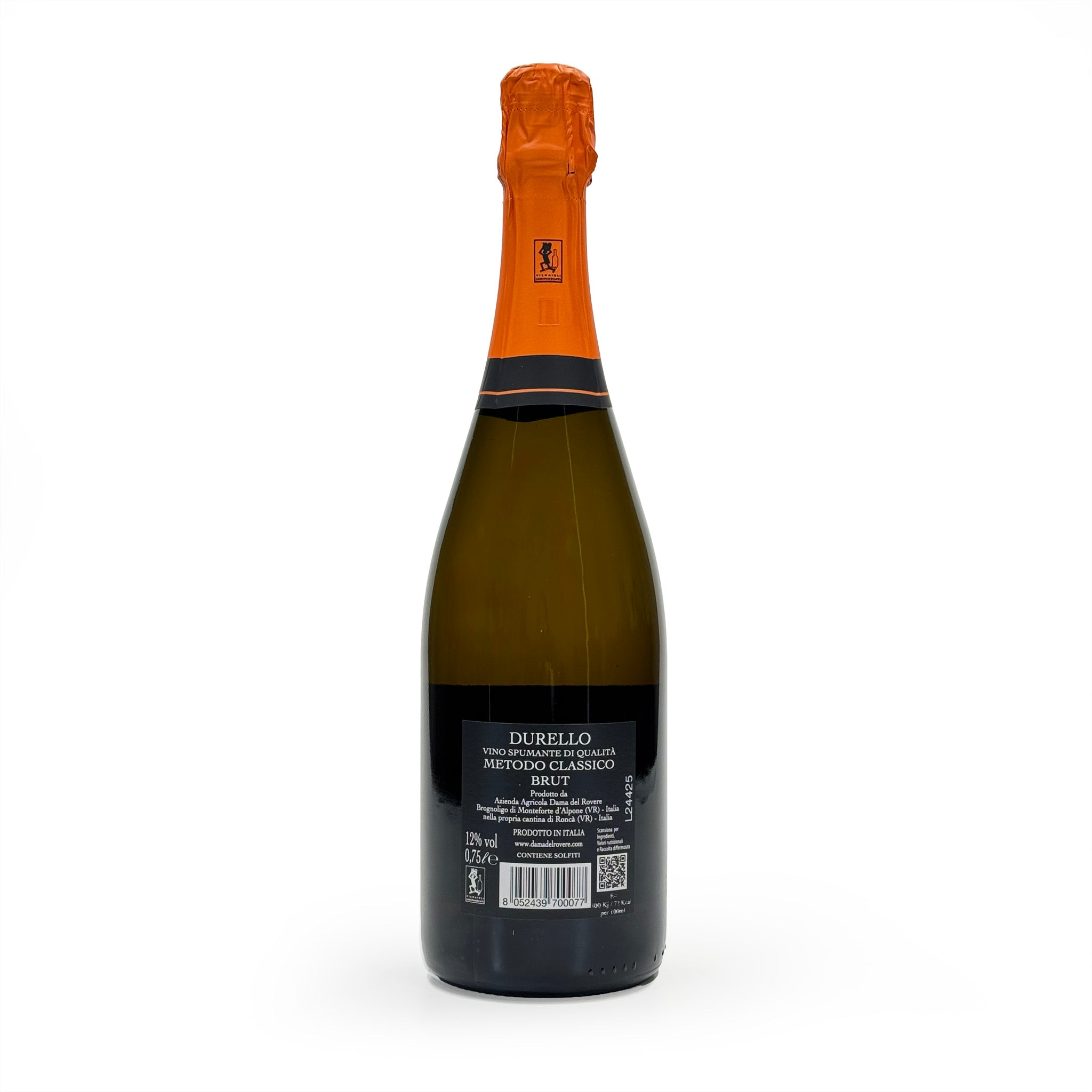 Virtù Durello  Brut Metodo Classico  -  Dama del Rovere - vaigustando