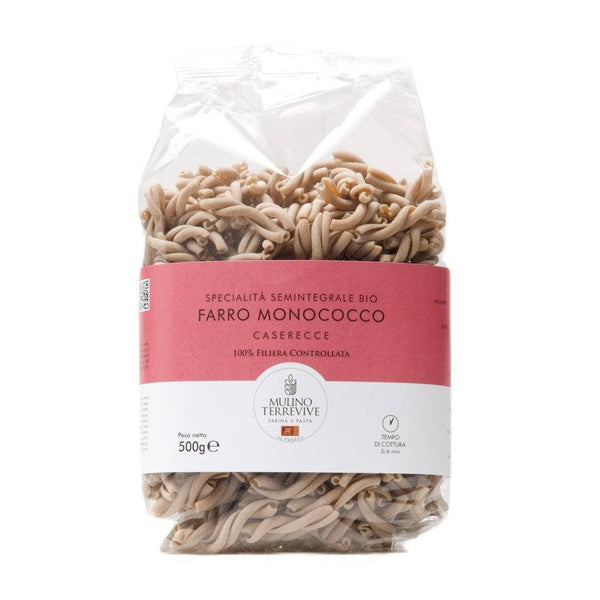 Specialty Semi-wholemeal Spelt Monococco Caserecce 500g