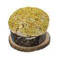 Panettone with pistachio cream without raisins and candied fruit  -  Bottega Bianchin - vaigustando