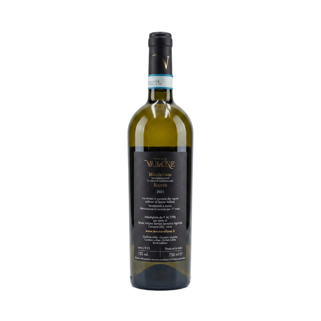 Monferrato DOC Bianco, Tanàche  -  Tenuta Vallone - vaigustando